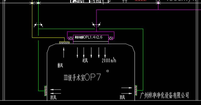 層流送風天花設(shè)計圖